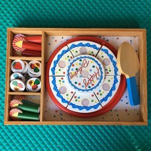 Melissa & Doug Wooden Birthday Cake